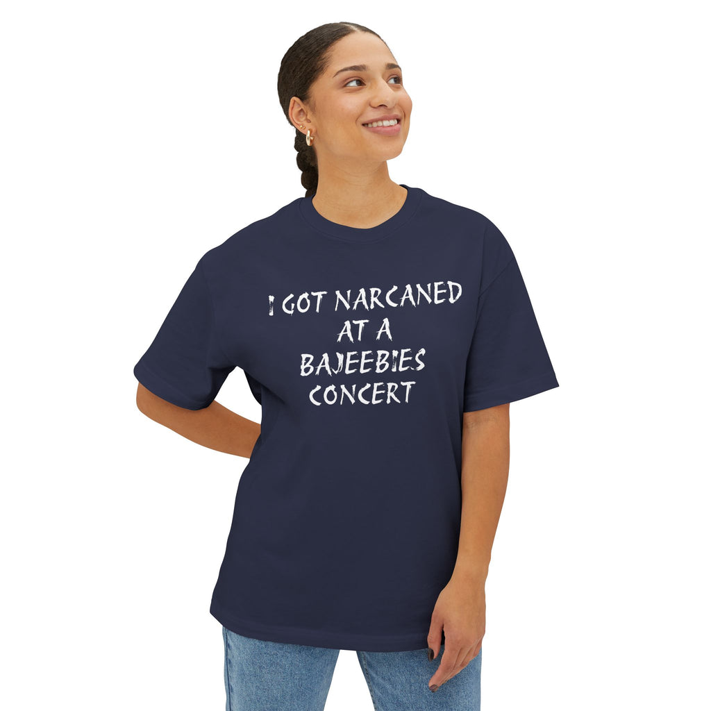 Bajeebies Narcan Alt Font Oversized Boxy Tee