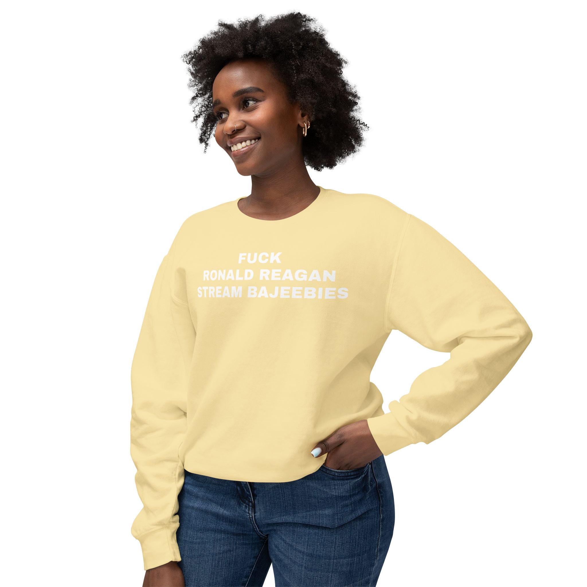 Fuck Ronald Reagan Crewneck Sweatshirt