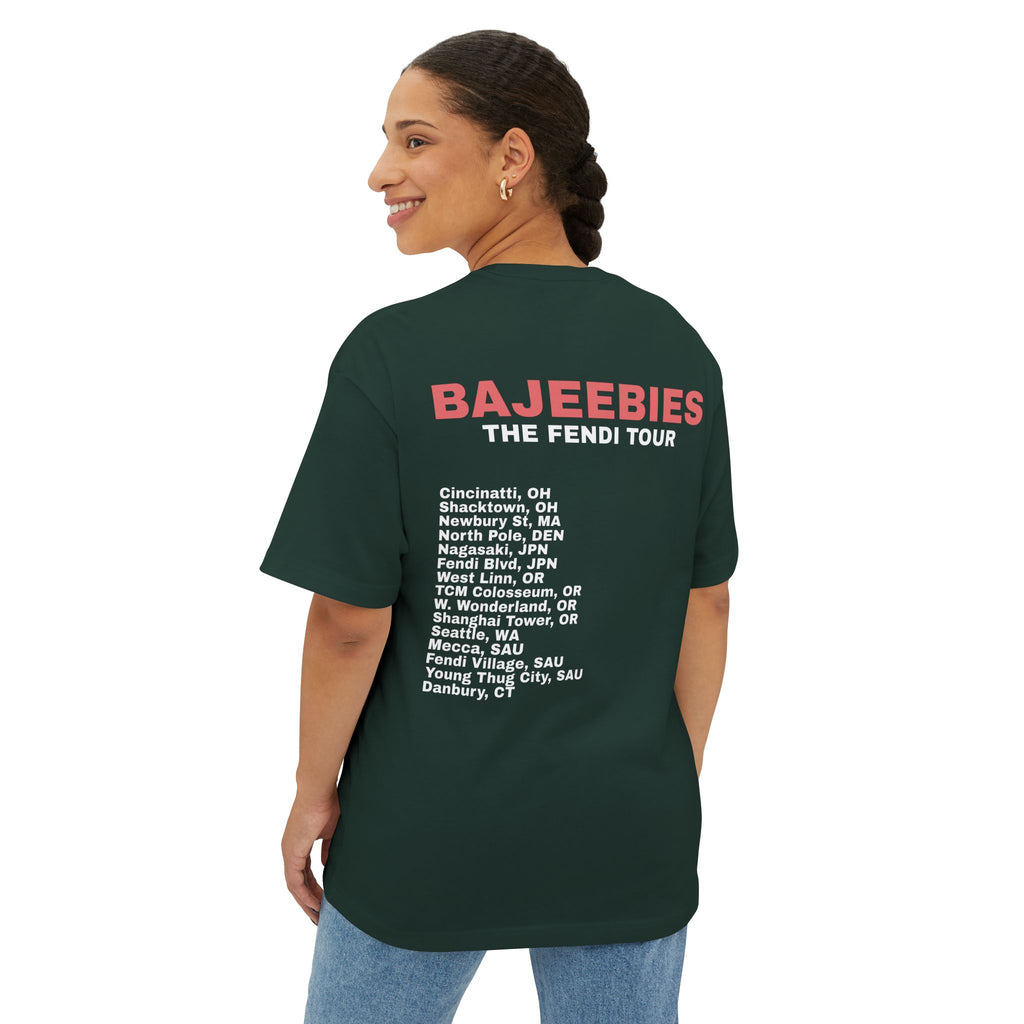 This is Bajeebies Oversized Boxy Tee
