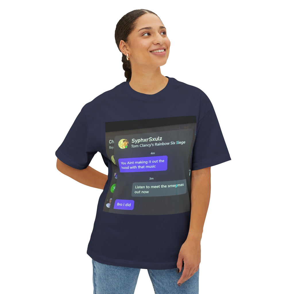 Meet the Smegmas Oversized Boxy Tee