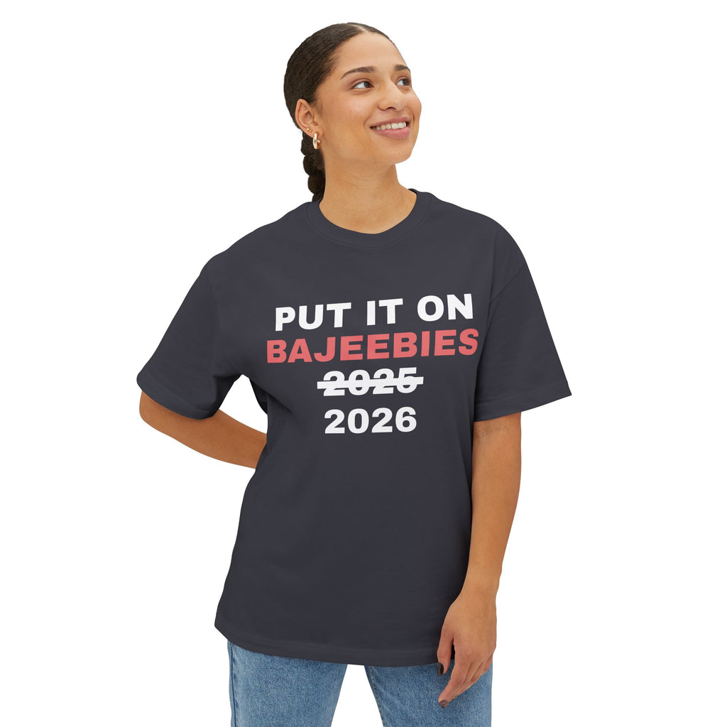 PIOB 2026 Oversized Boxy Tee