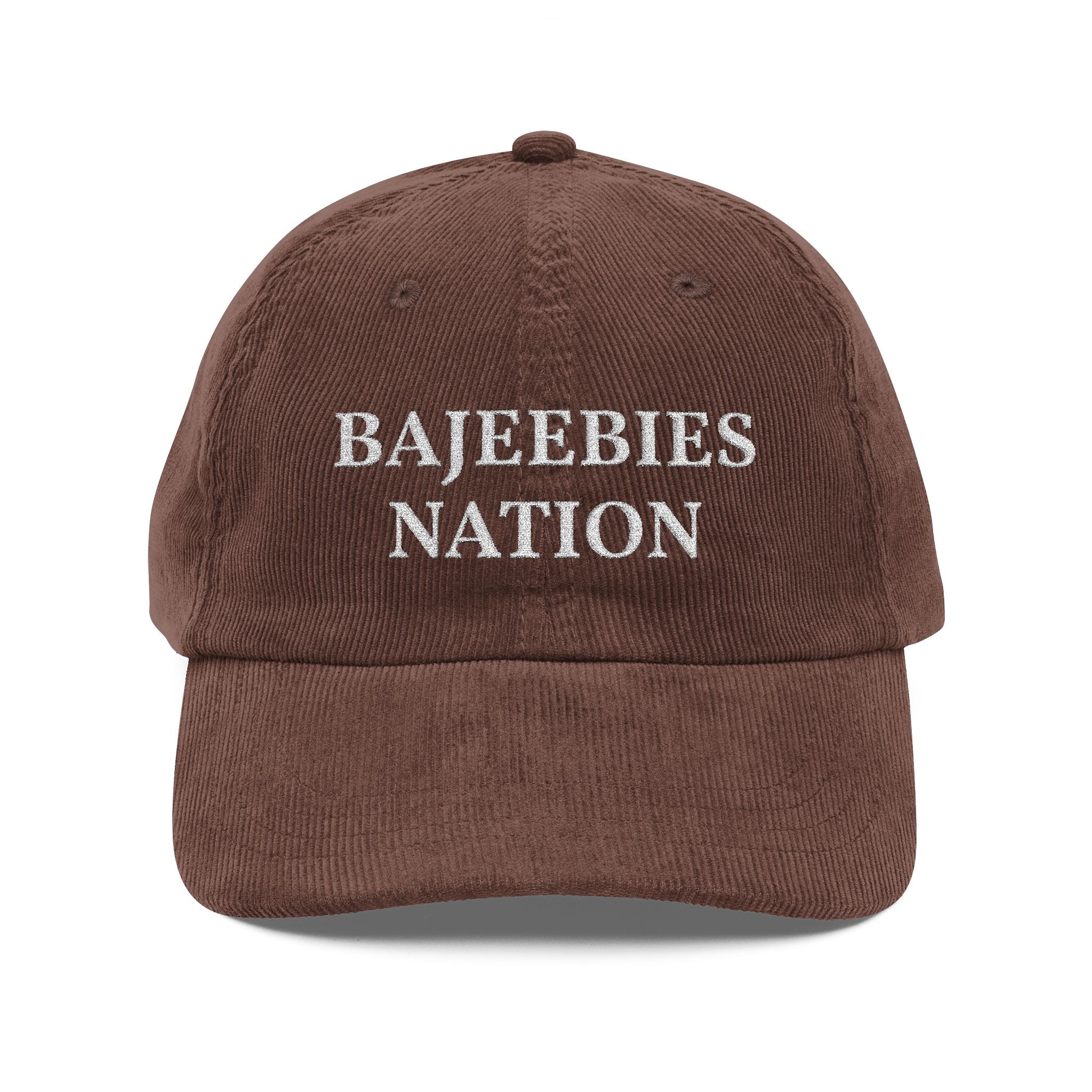 Bajeebies Nation Vintage Corduroy Cap