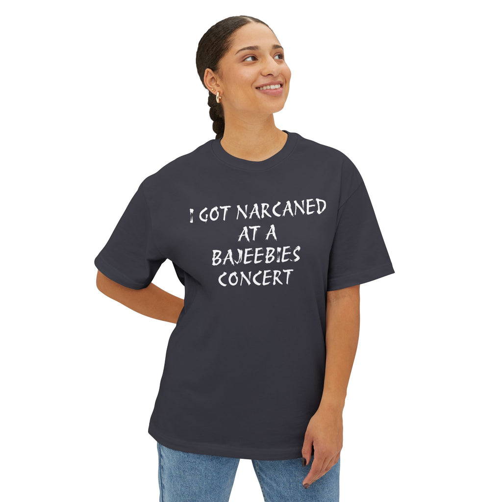 Bajeebies Narcan Alt Font Oversized Boxy Tee