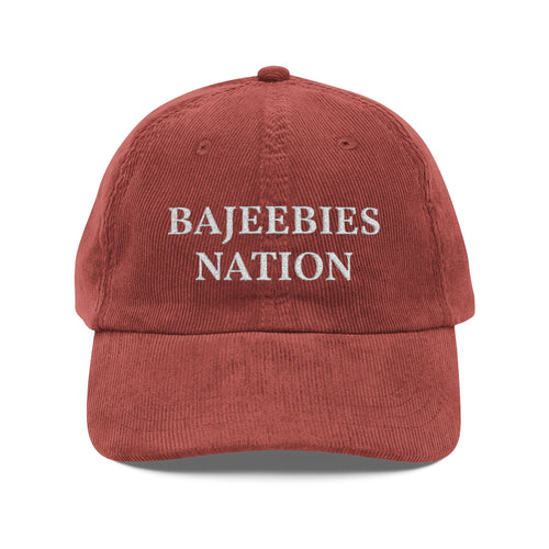 Bajeebies Nation Vintage Corduroy Cap