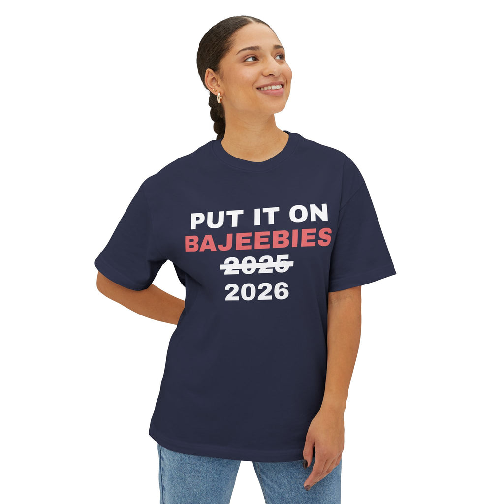 PIOB 2026 Oversized Boxy Tee