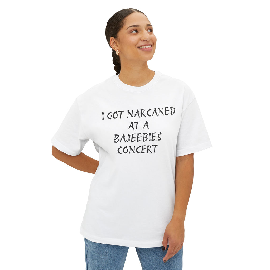 Bajeebies Narcan Alt Font Oversized Boxy Tee