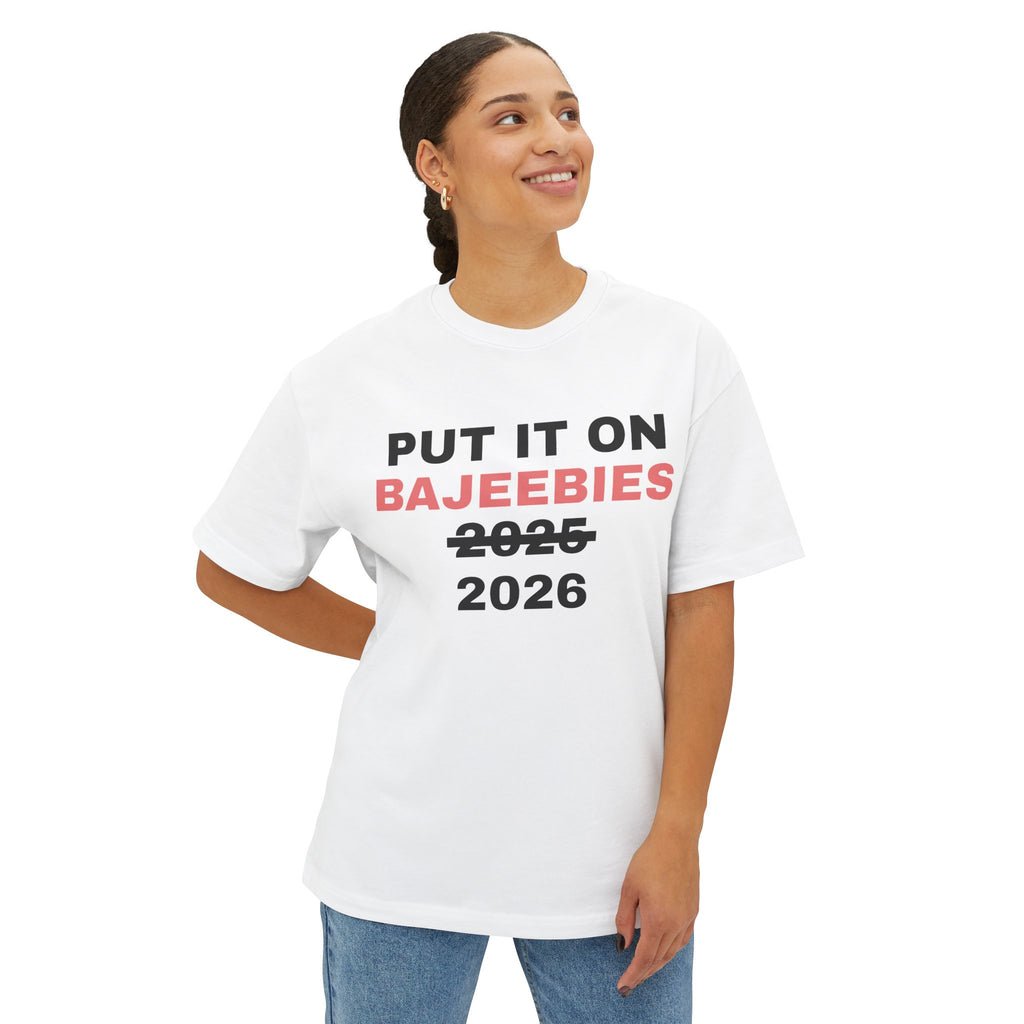 PIOB 2026 Oversized Boxy Tee