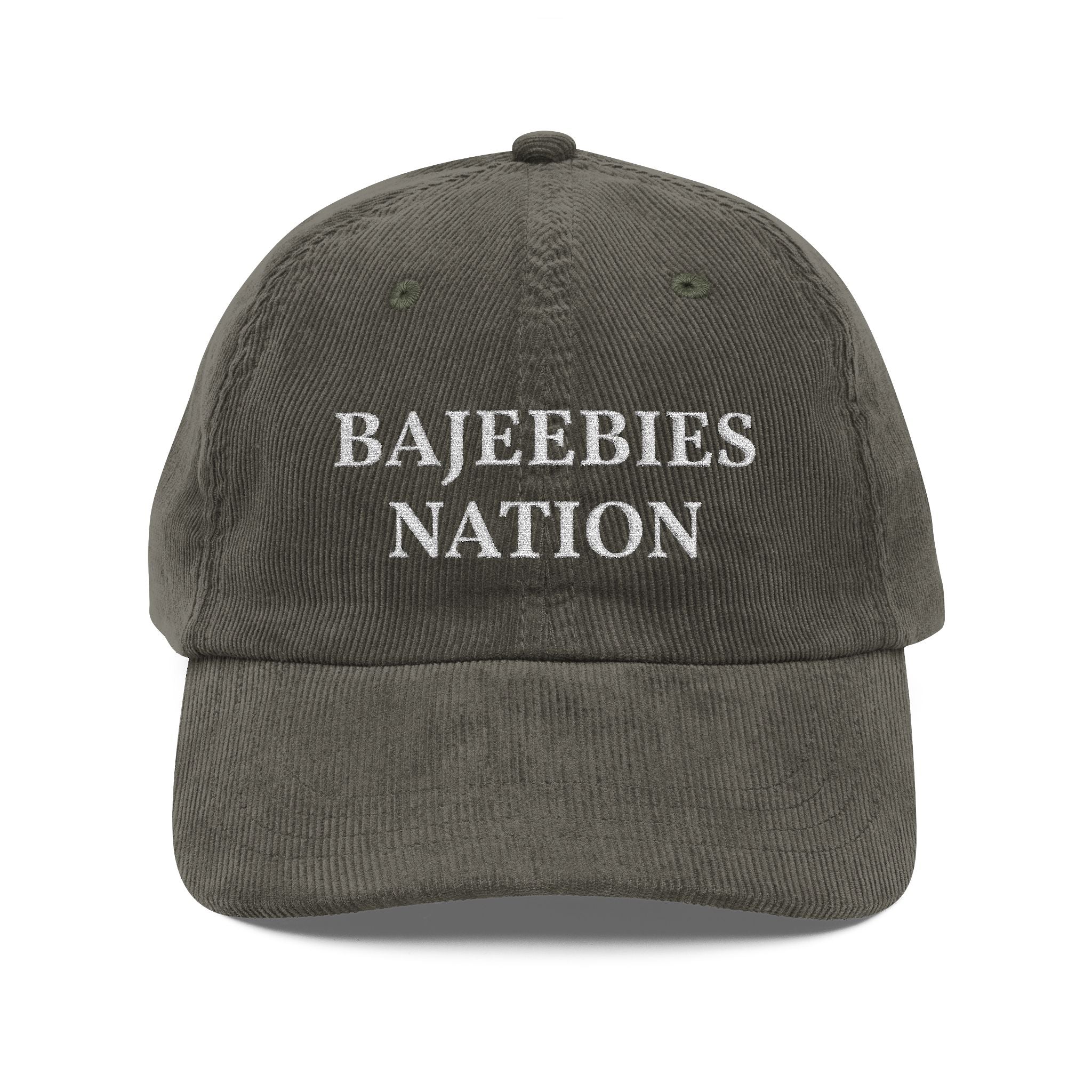 Bajeebies Nation Vintage Corduroy Cap