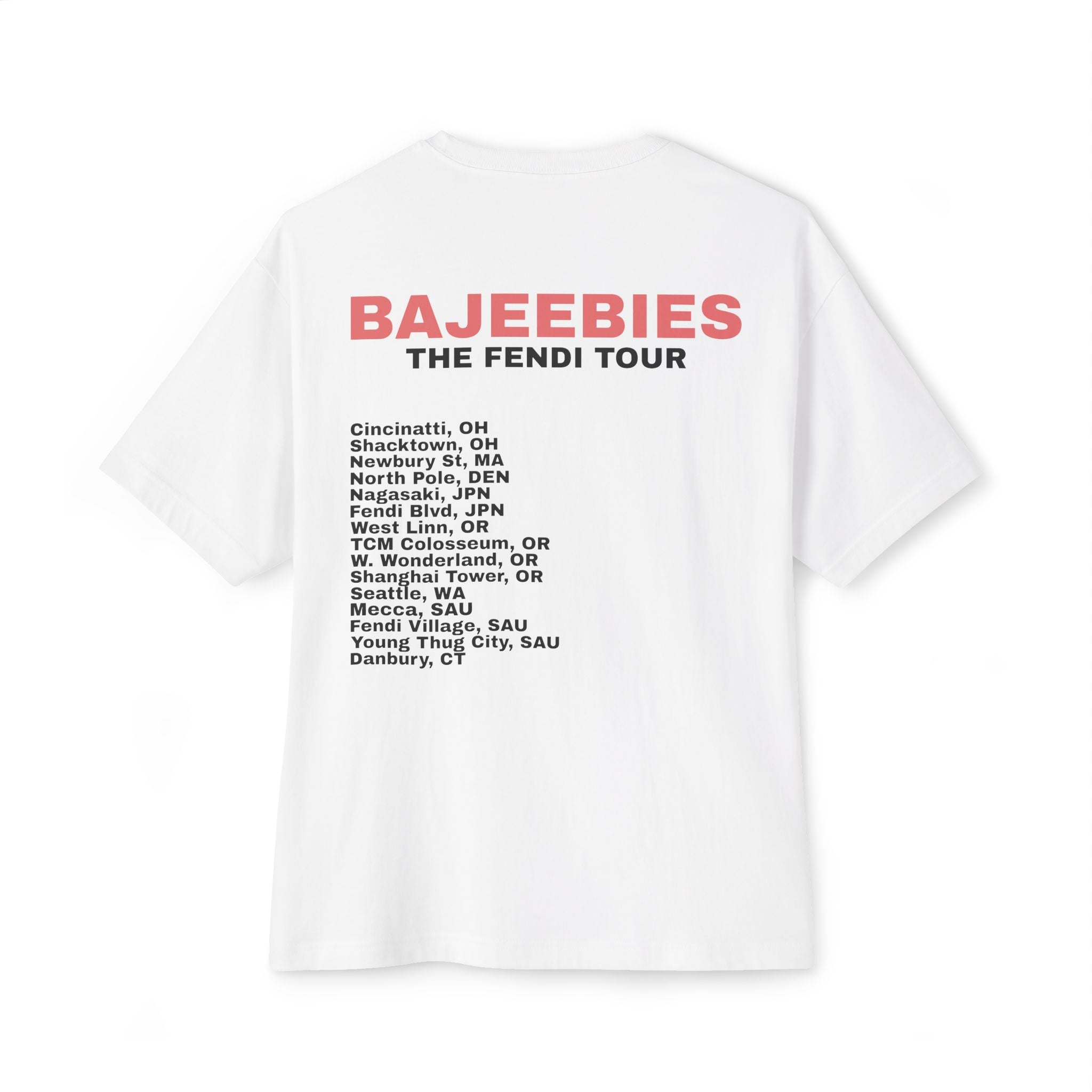 This is Bajeebies Oversized Boxy Tee