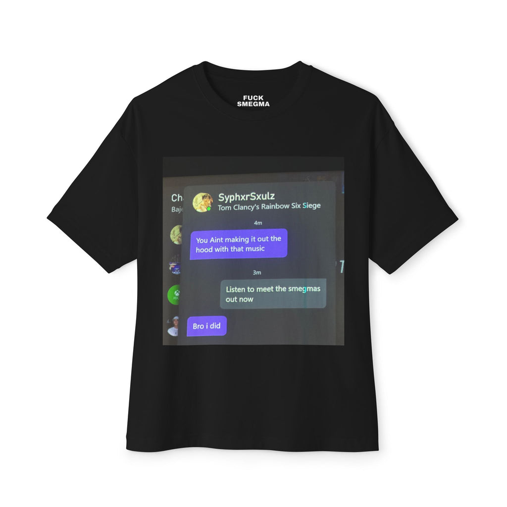 Meet the Smegmas Oversized Boxy Tee