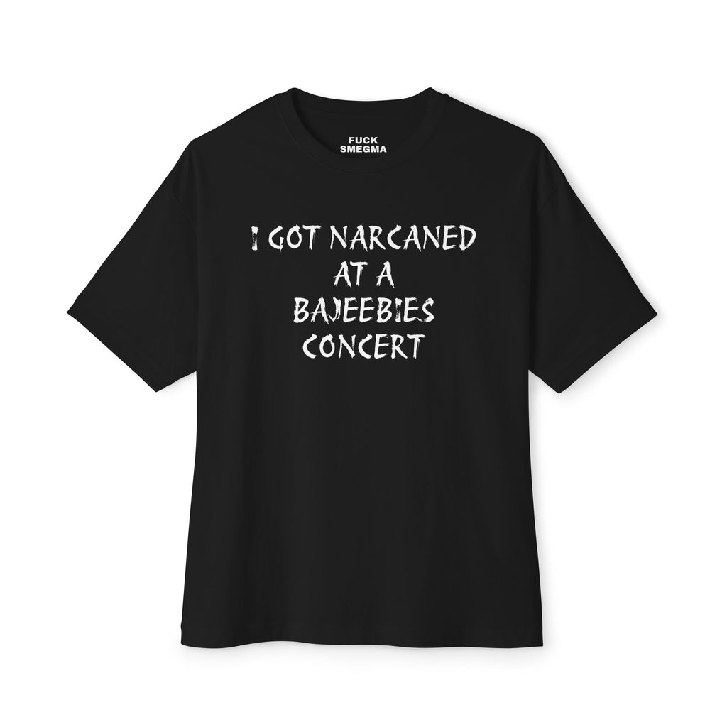 Bajeebies Narcan Alt Font Oversized Boxy Tee