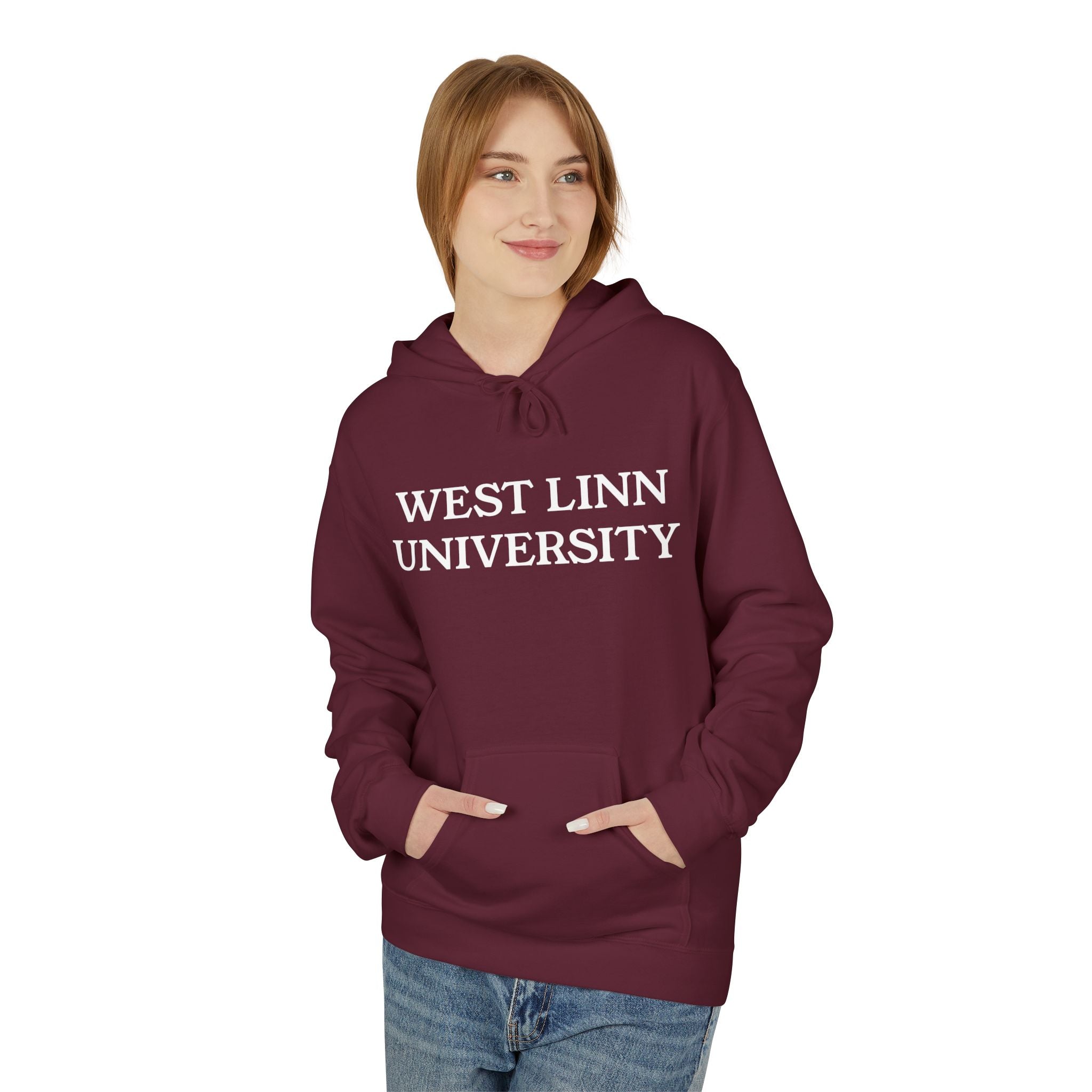 West Linn University Fleece Hoodie