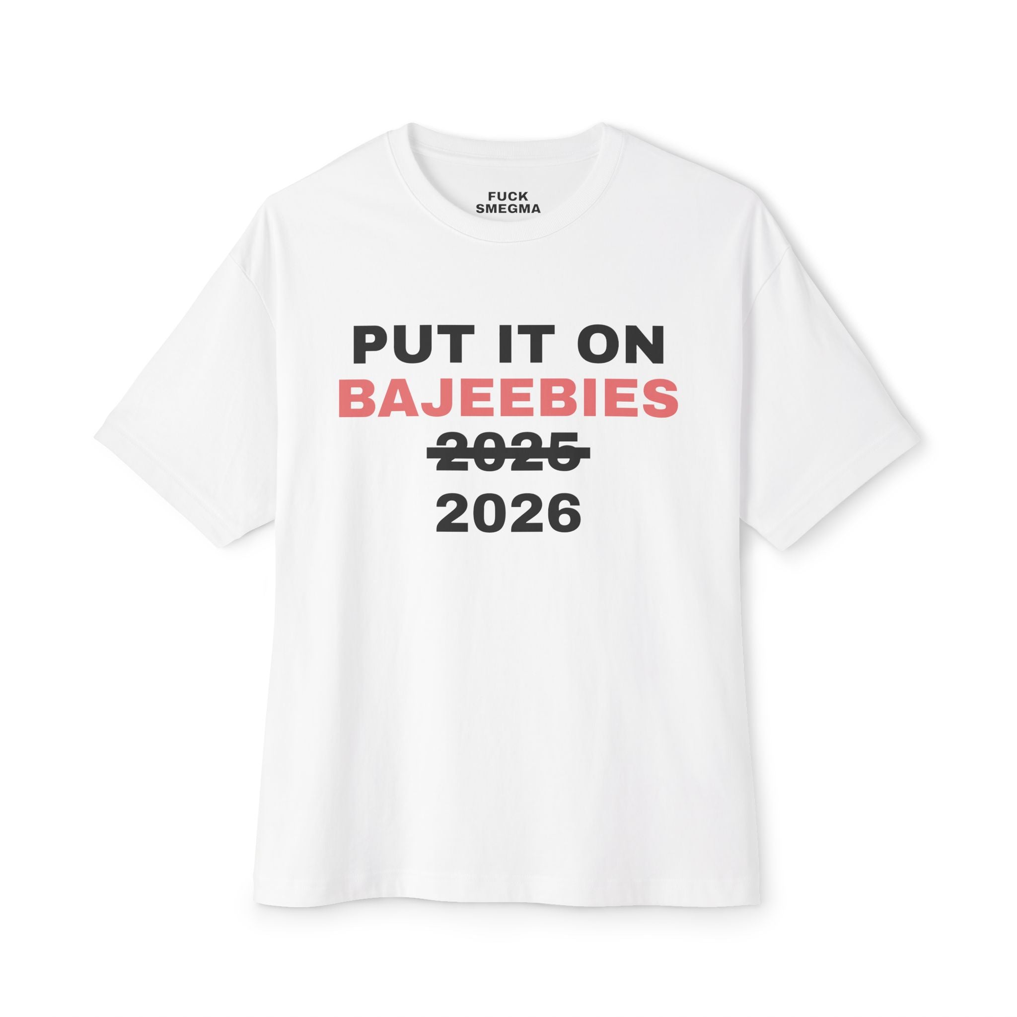 PIOB 2026 Oversized Boxy Tee