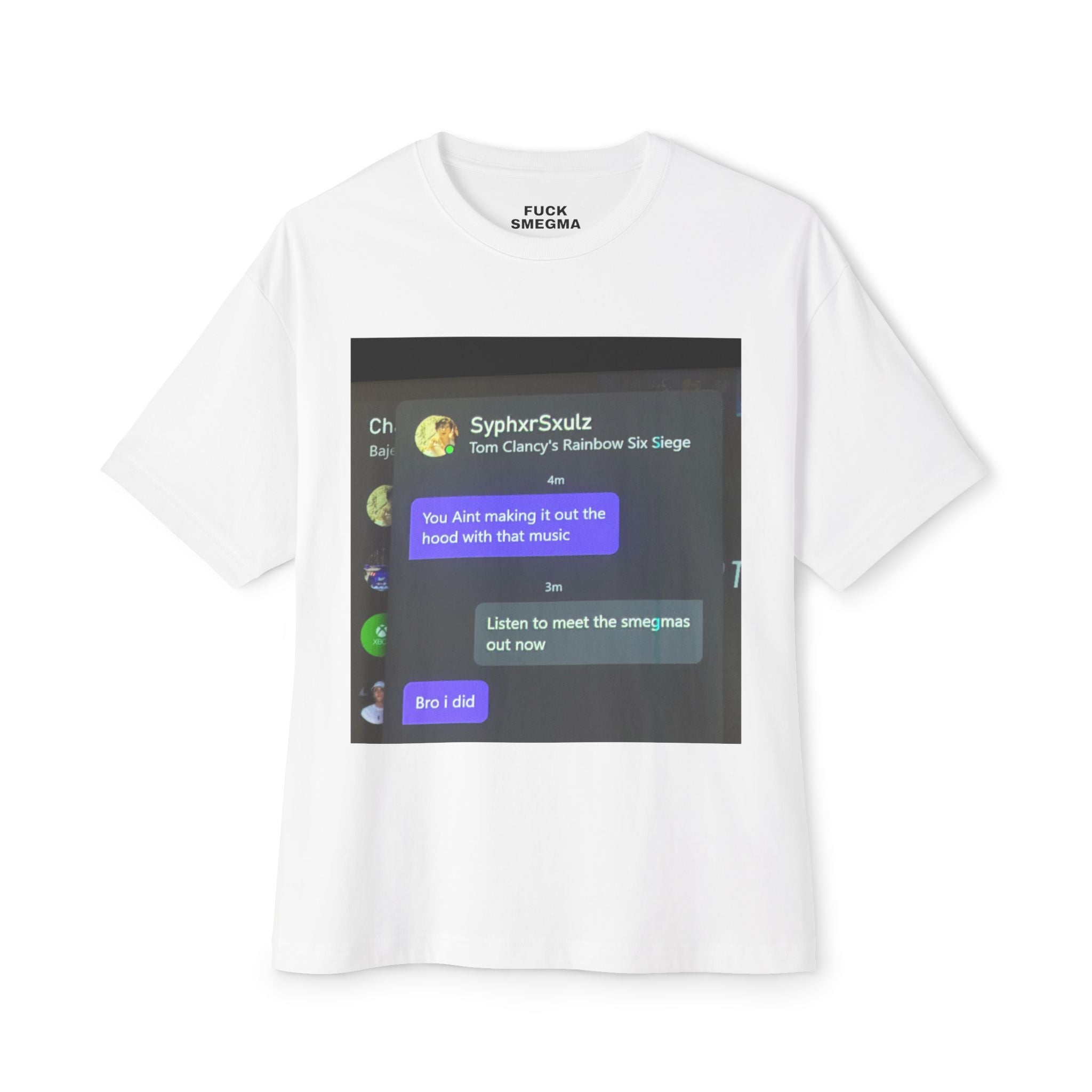 Meet the Smegmas Oversized Boxy Tee