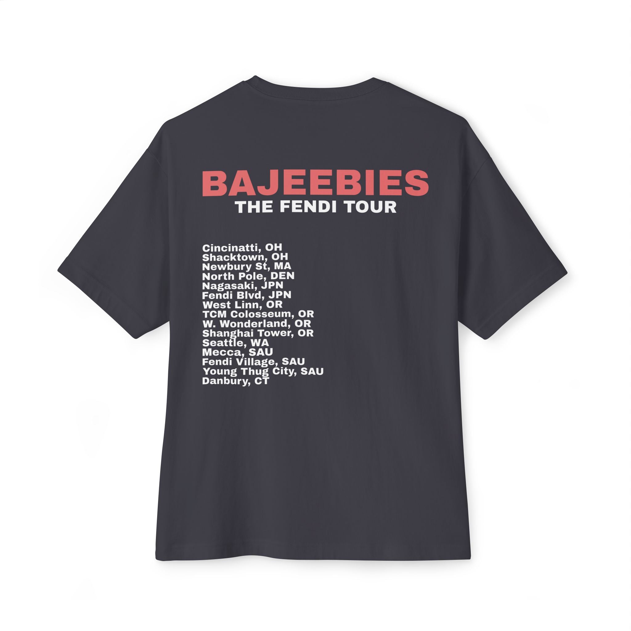 This is Bajeebies Oversized Boxy Tee